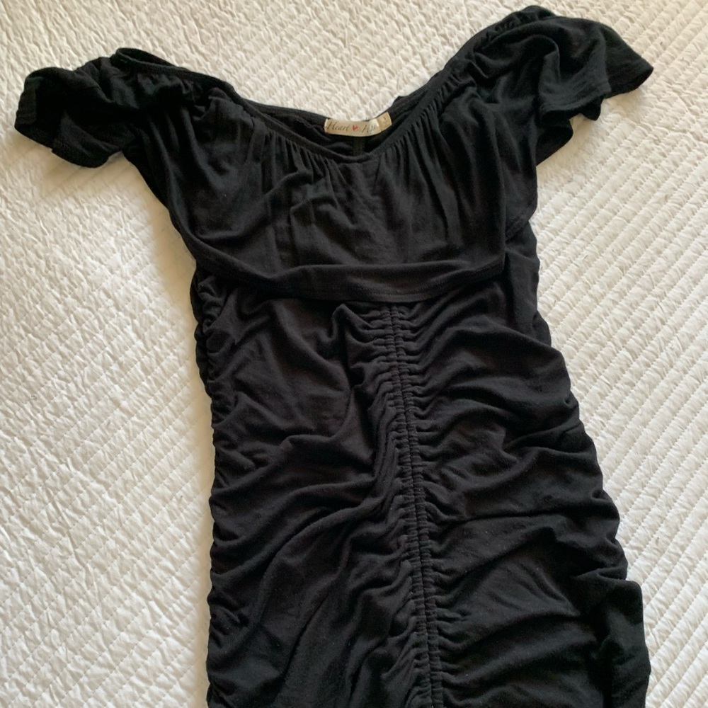 Fashion Nova scrunch bodycon dress